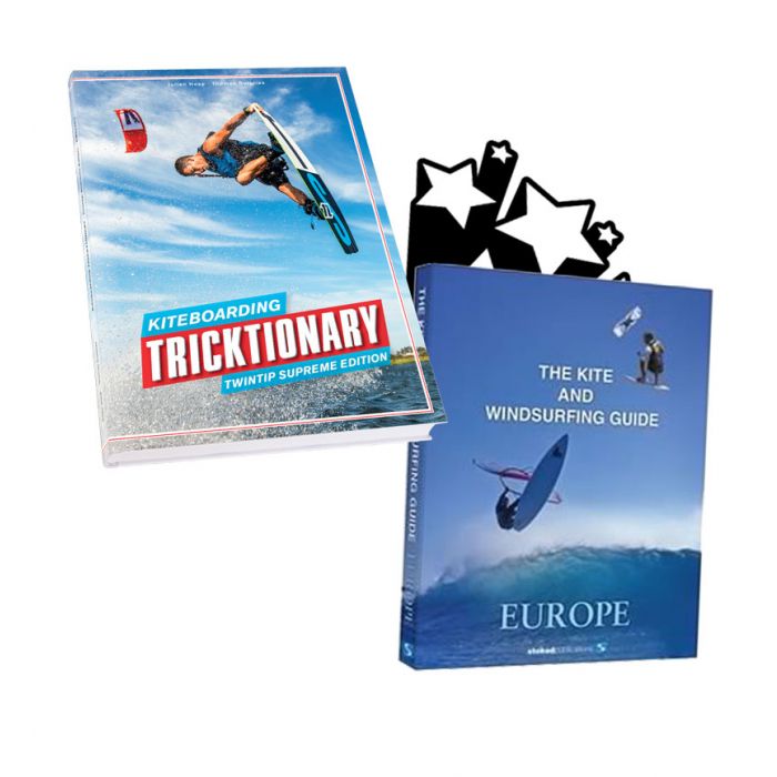 Kiteboarding Travel book combo