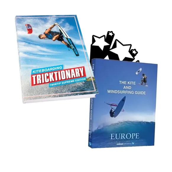 Kiteboarding Travel book combo